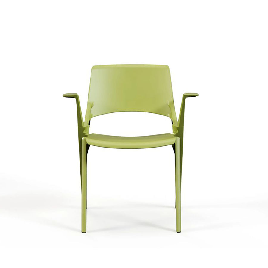 Myke Stacking Chair With Arms