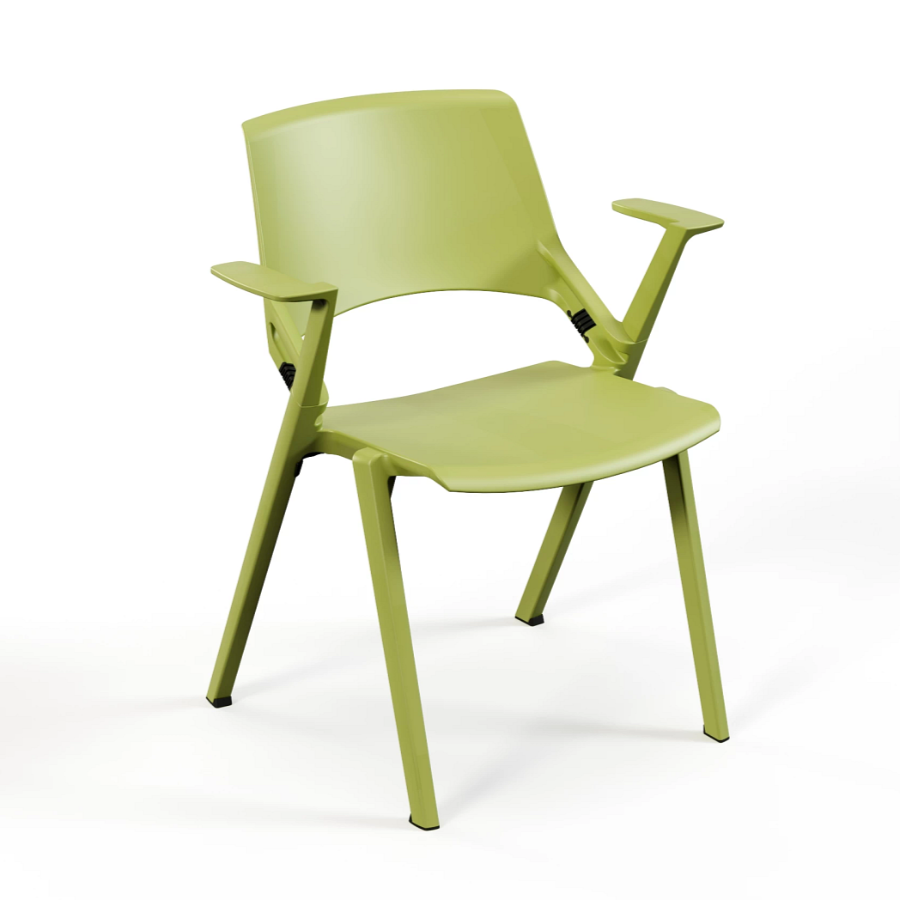 Myke Stacking Chair With Arms