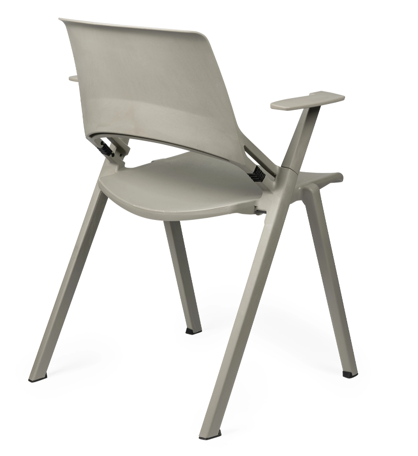 Myke Stacking Chair With Arms