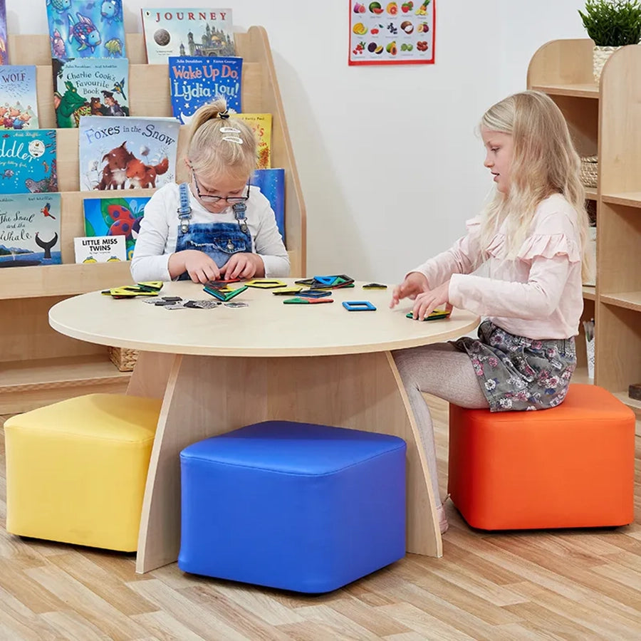 Acorn Early Years Activity Table With Four Cube Seats