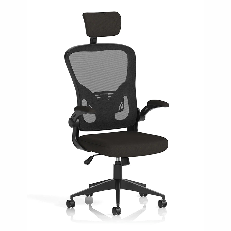 Ace Executive Mesh Chair With Folding Arms