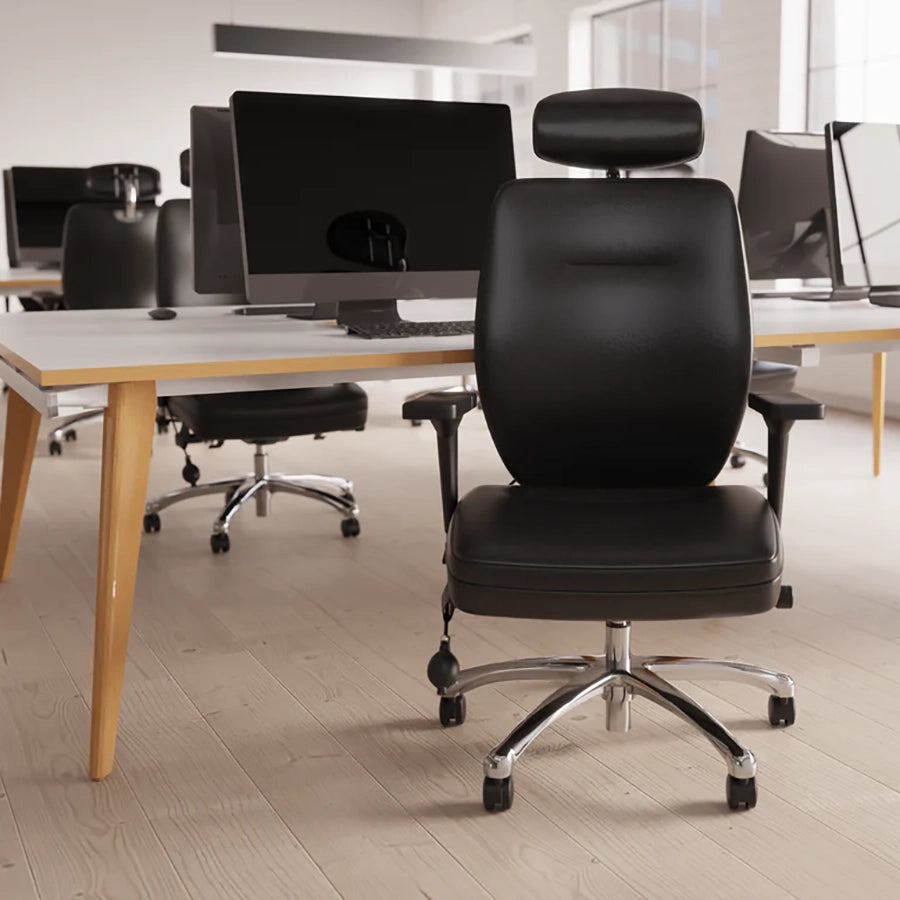 Domino High Back Black Ergonomic Posture Chair