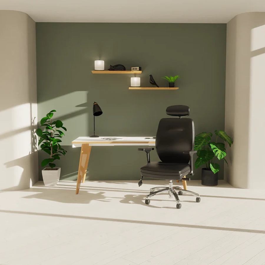 Domino High Back Black Ergonomic Posture Chair