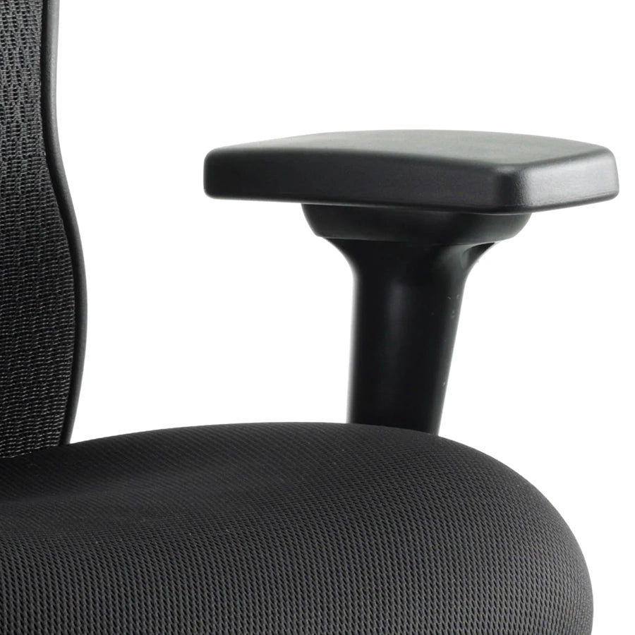 Stealth Shadow High Mesh Back Ergonomic Posture Chair with Arms