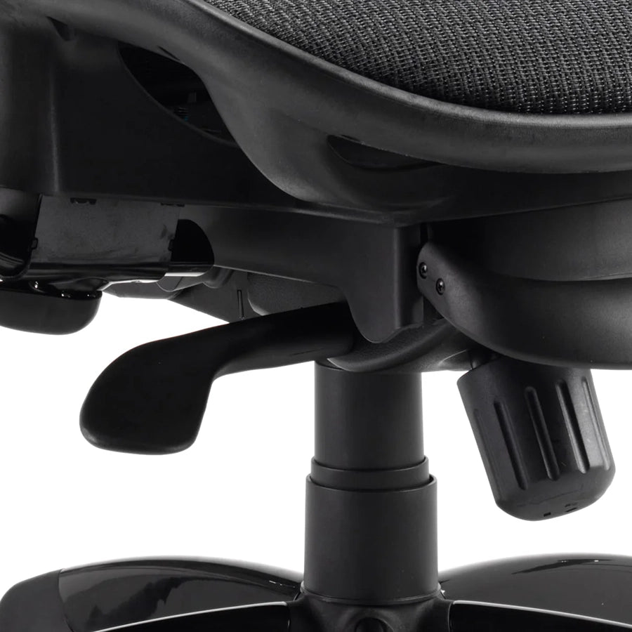 Stealth Shadow High Mesh Back Ergonomic Posture Chair with Arms
