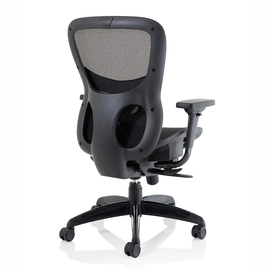 Stealth Shadow High Mesh Back Ergonomic Posture Chair with Arms