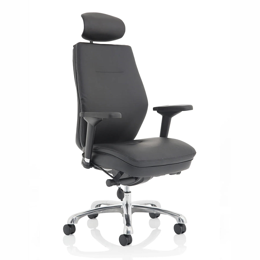 Domino High Back Black Ergonomic Posture Chair