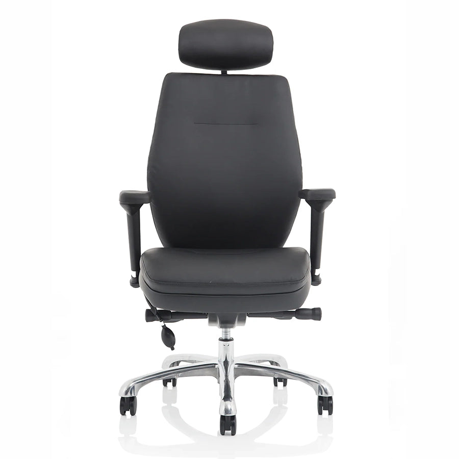 Domino High Back Black Ergonomic Posture Chair