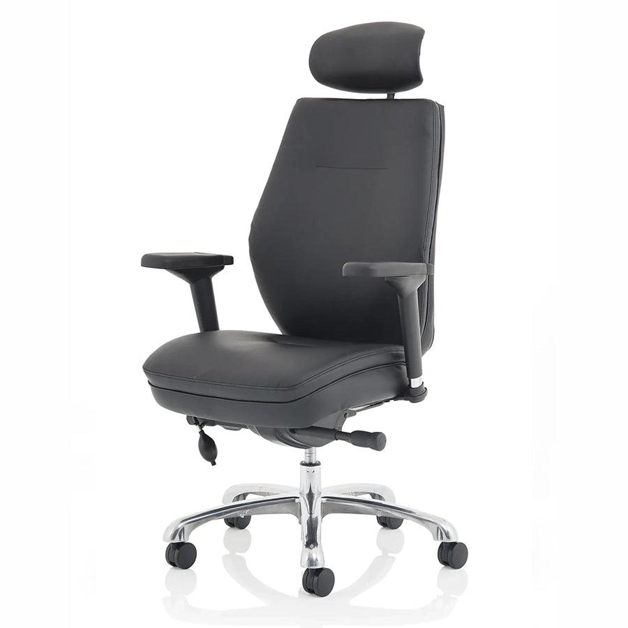 Domino High Back Black Ergonomic Posture Chair