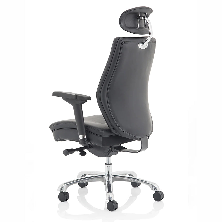 Domino High Back Black Ergonomic Posture Chair