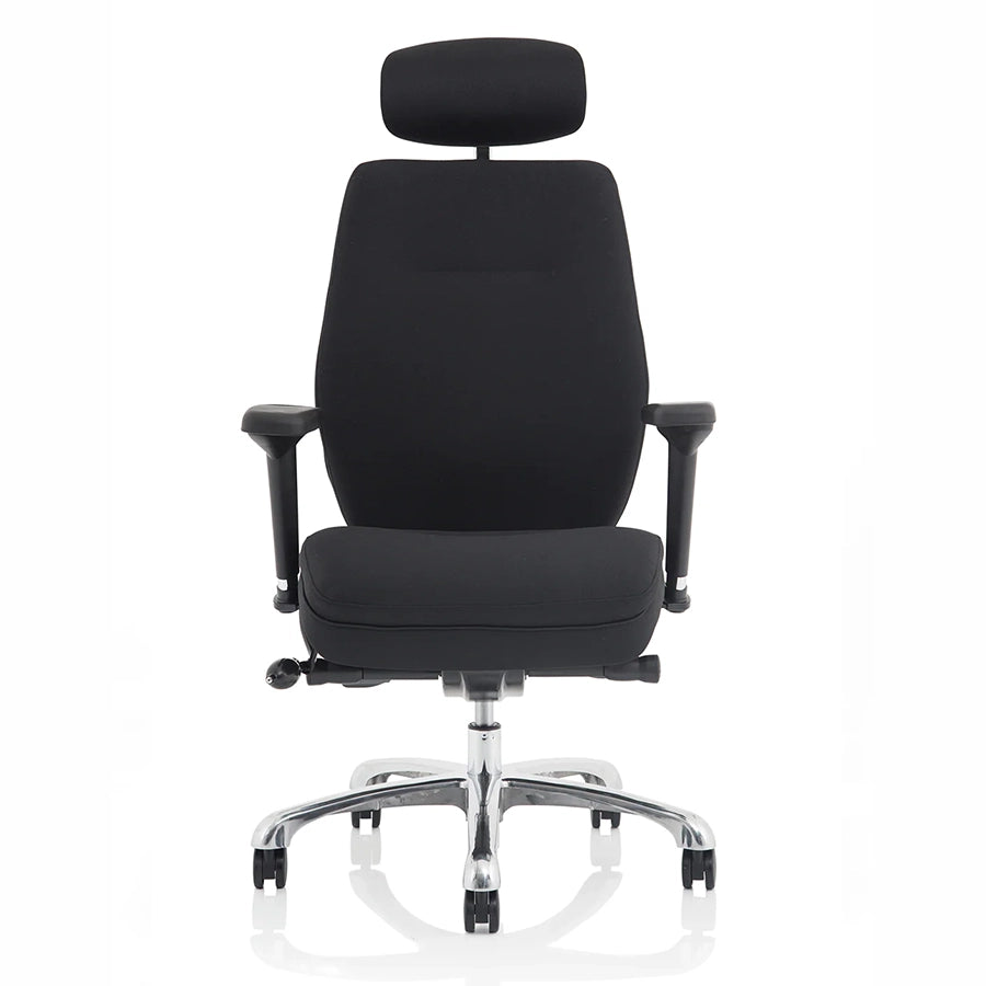 Domino High Back Black Ergonomic Posture Chair