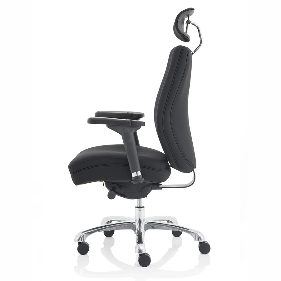 Domino High Back Black Ergonomic Posture Chair
