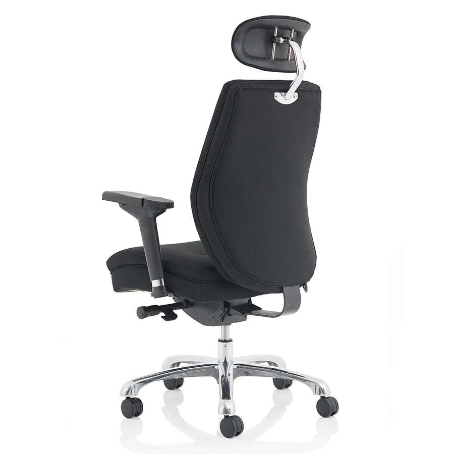 Domino High Back Black Ergonomic Posture Chair