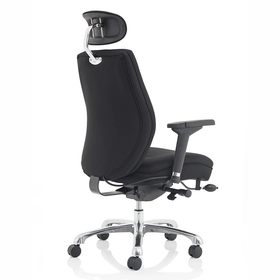 Domino High Back Black Ergonomic Posture Chair