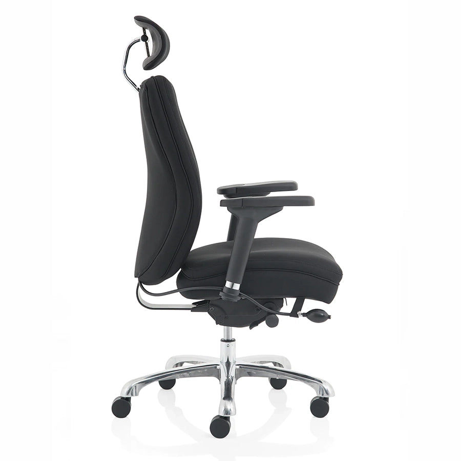 Domino High Back Black Ergonomic Posture Chair