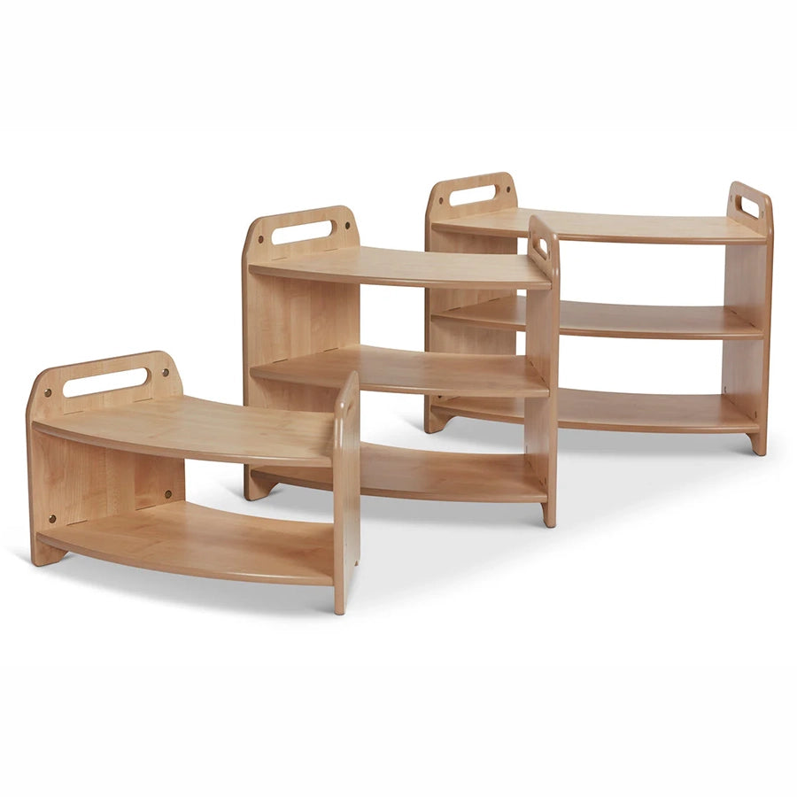 Tall 45° Open Sweep Shelving Unit (W750 or W900mm)