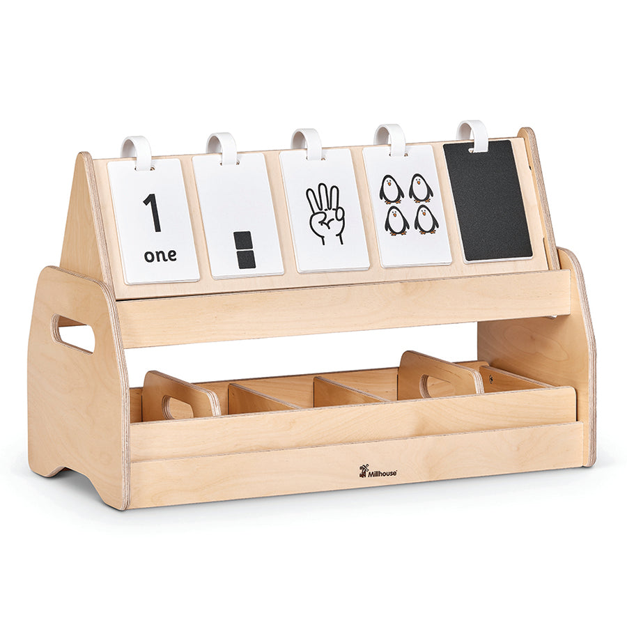 Giant Wooden Flip with Stand and Sorting Tray