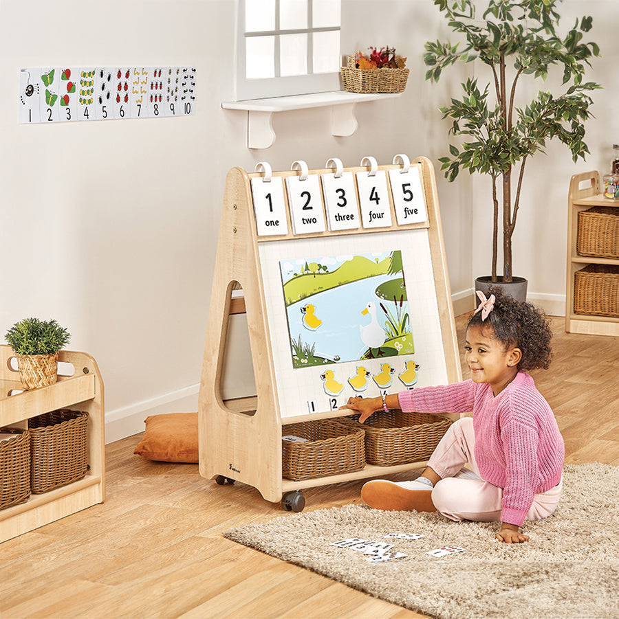 Mobile Double Sided Number Station