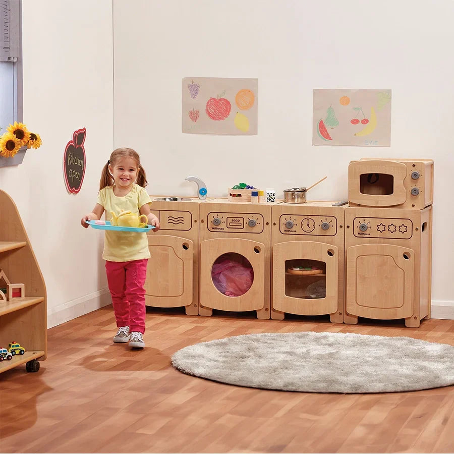 Stamford Kitchen Set (Microwave, Sink, Fridge, Washer & Cooker)