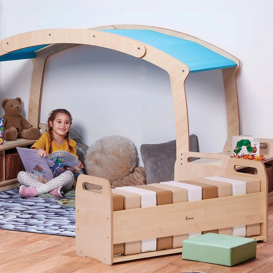 Soft Cushion Set and Storage Unit - Natural