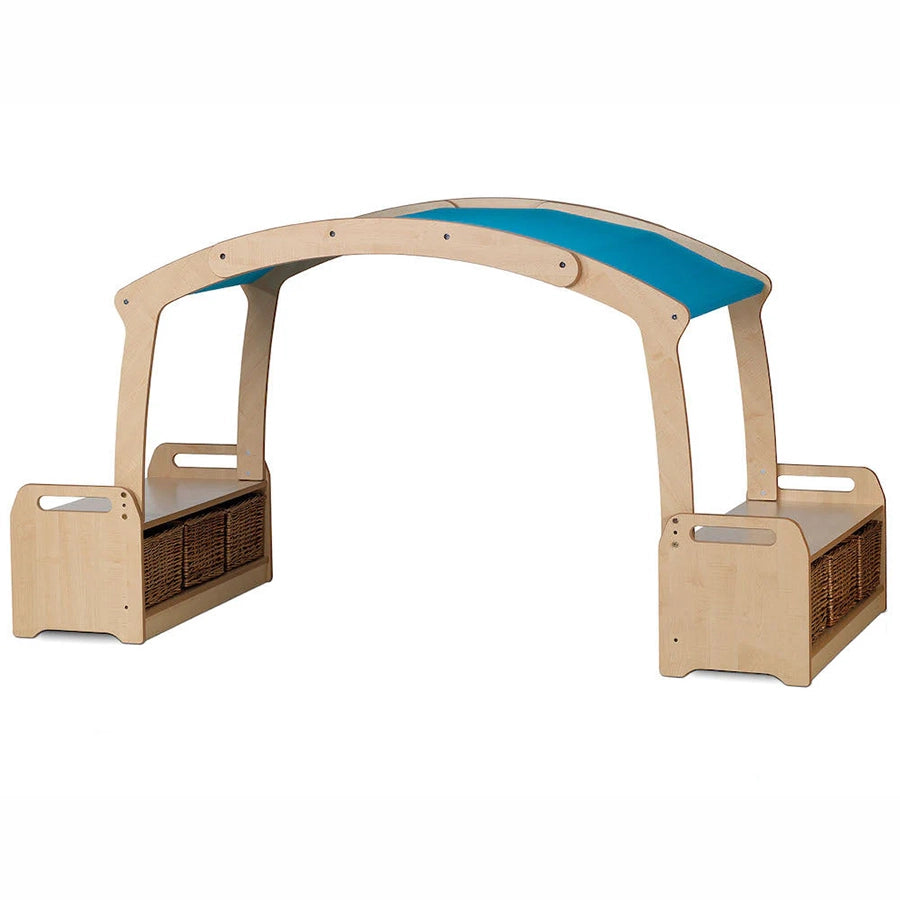 Tall Den Cave Set with Clear Tubs or Baskets