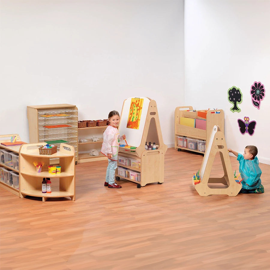 Creativity Zone with Clear Tubs