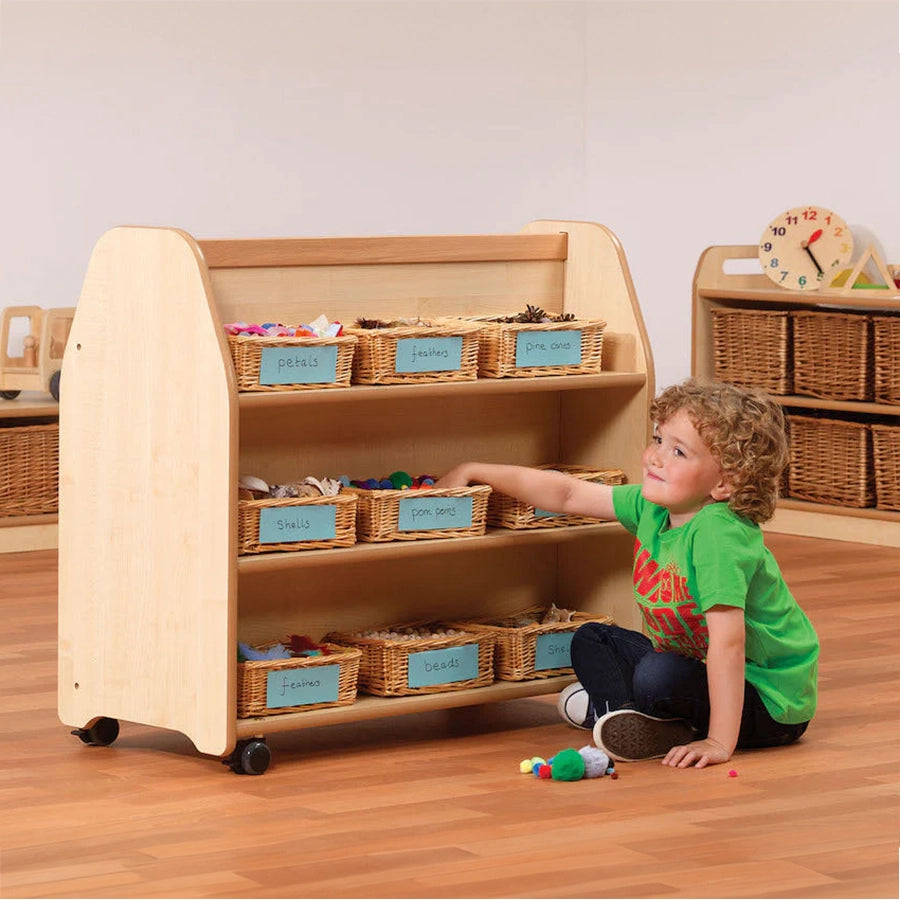 Mobile Double-Sided Trolley