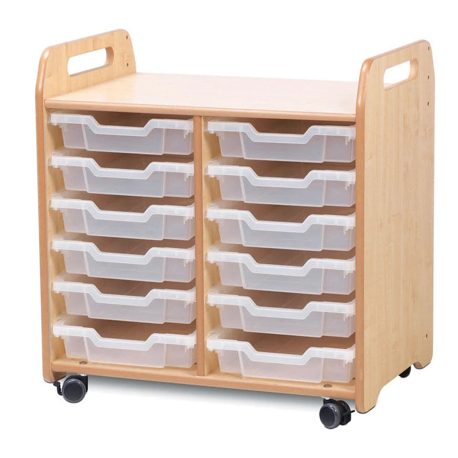 Millhouse Tray Storage Unit 2 column 12 shallow trays