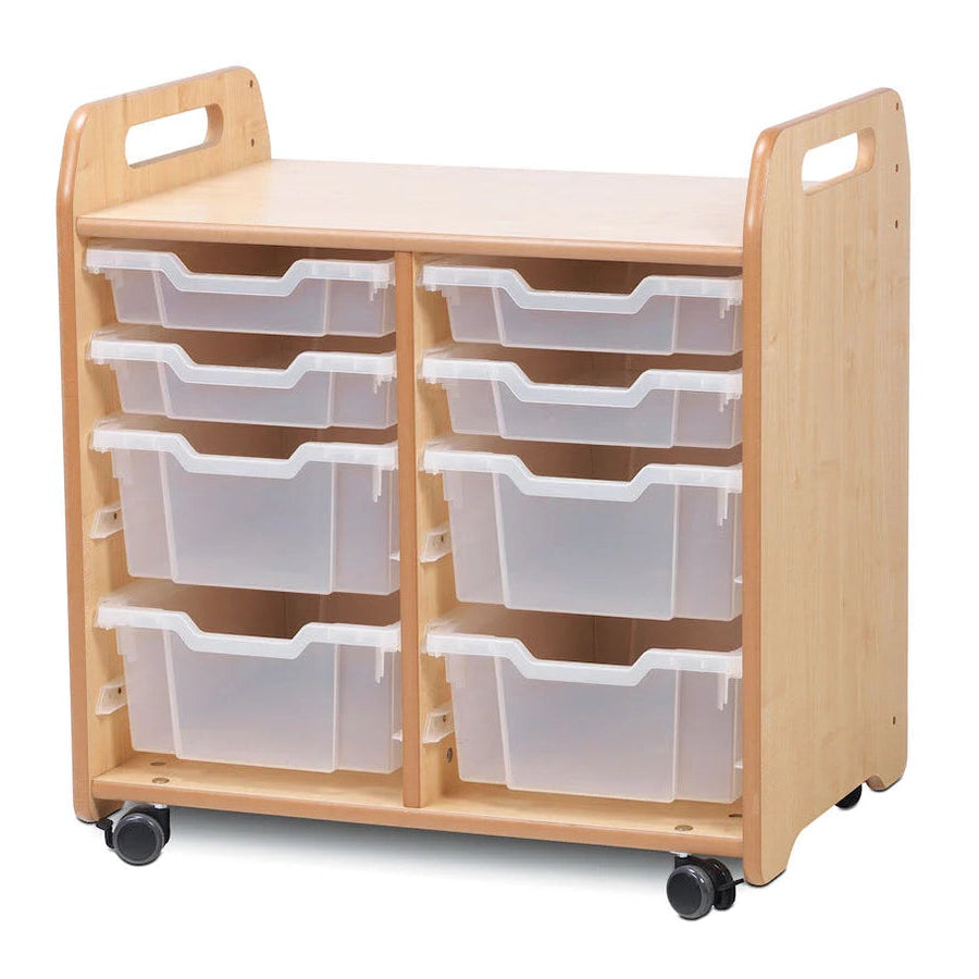 Millhouse Tray Storage Unit 2 column 4 shallow trays and 4 deep trays