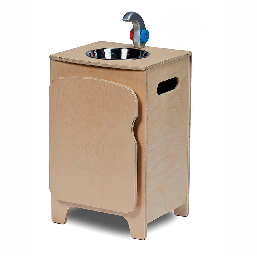Natural Kitchen Set of 4 - Cooker, Sink, Washer, Fridge (H550mm)