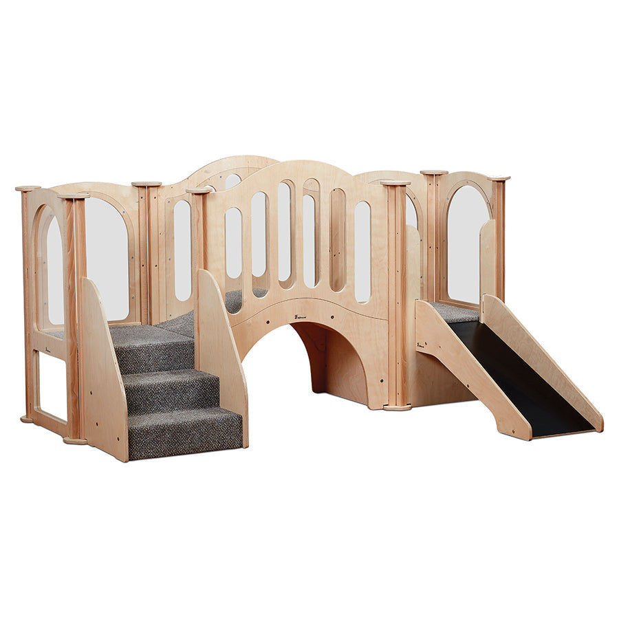 Hide 'N' Slide Kinder Gym