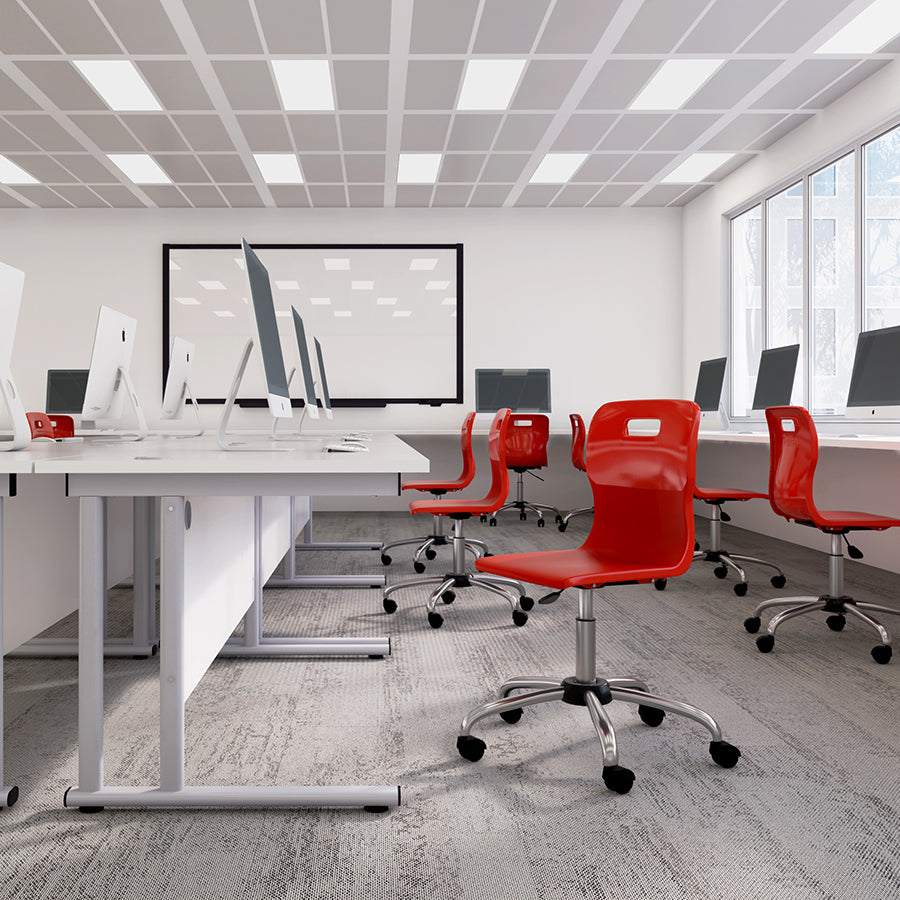 Titan Swivel Chair with Chrome Base
