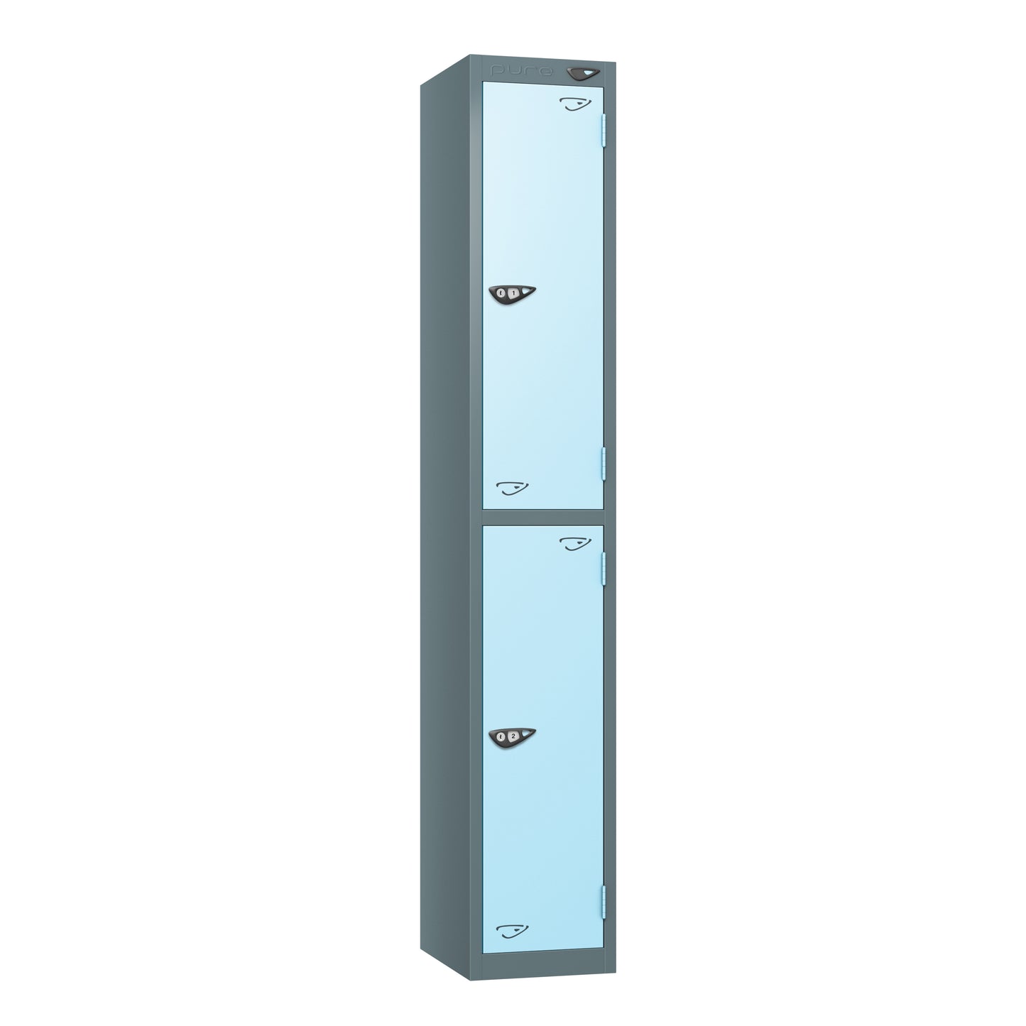 Pure Prime 2 Door Locker H1800xW300xD380mm
