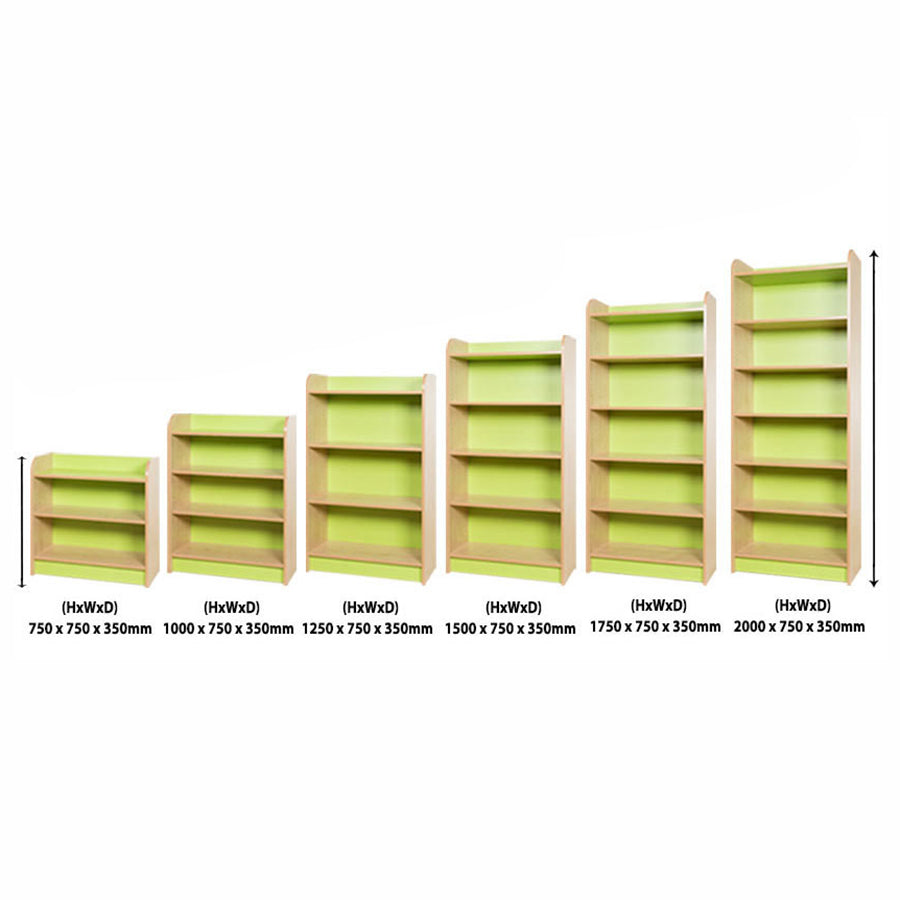 Kubbyclass® Library Bookcase (5 Heights)