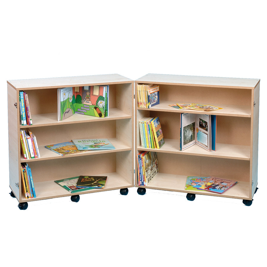 3 Shelf Bookcase Hinged