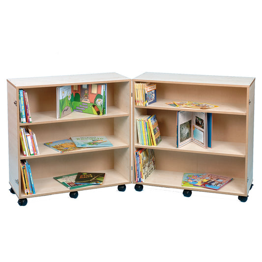 3 Shelf Bookcase Hinged