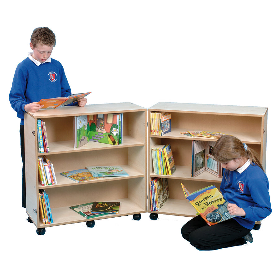 3 Shelf Bookcase Hinged