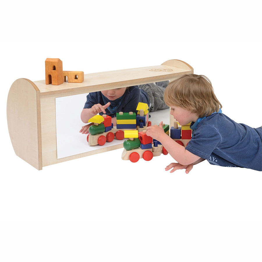 Mini Shelf Unit with Mirror Back