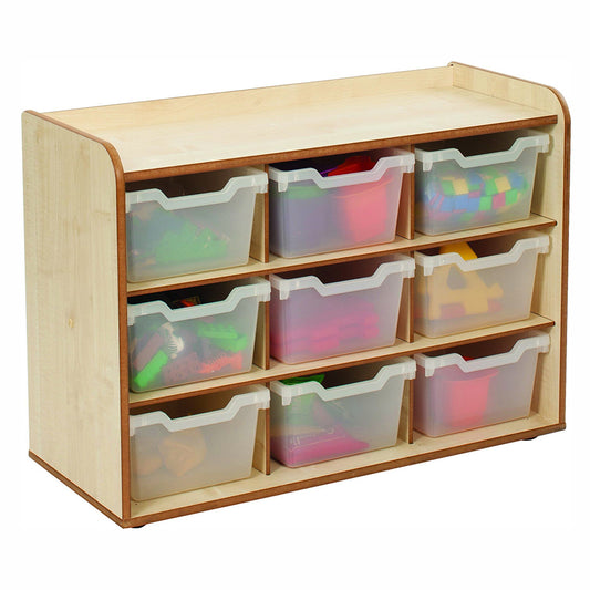 3 x 3 Tray Unit with Clear Trays