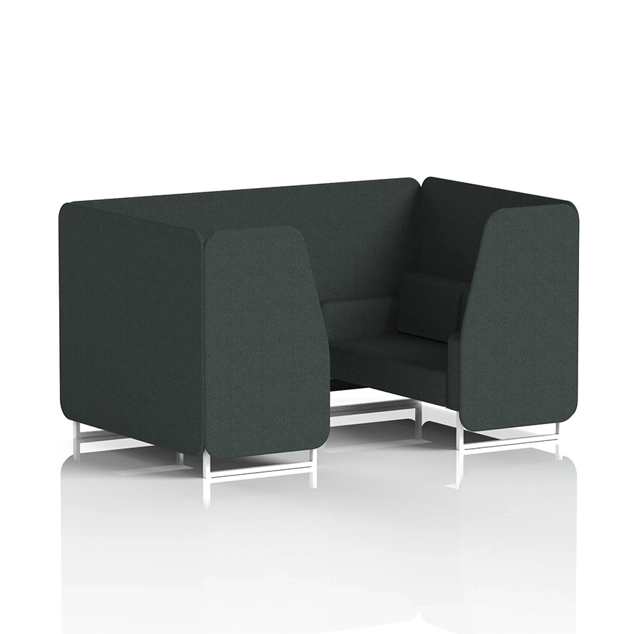 Brixworth Booth in Single Tone - 4 Seater