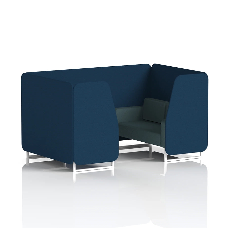 Brixworth Booth in Two Tone - 4 Seater