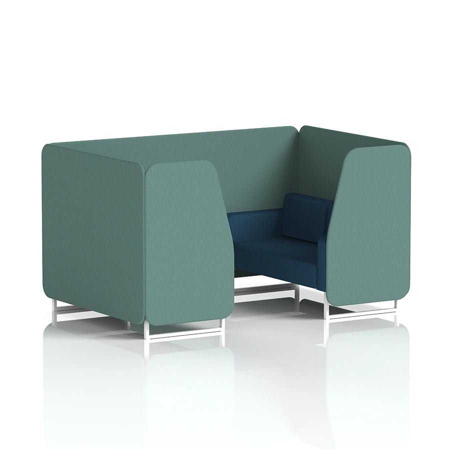 Brixworth Booth in Two Tone - 4 Seater