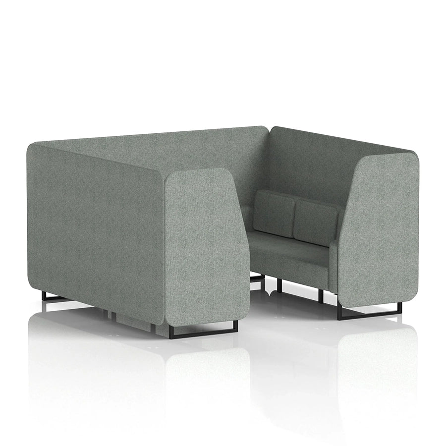 Brixworth Booth in Single Tone - 6 Seater