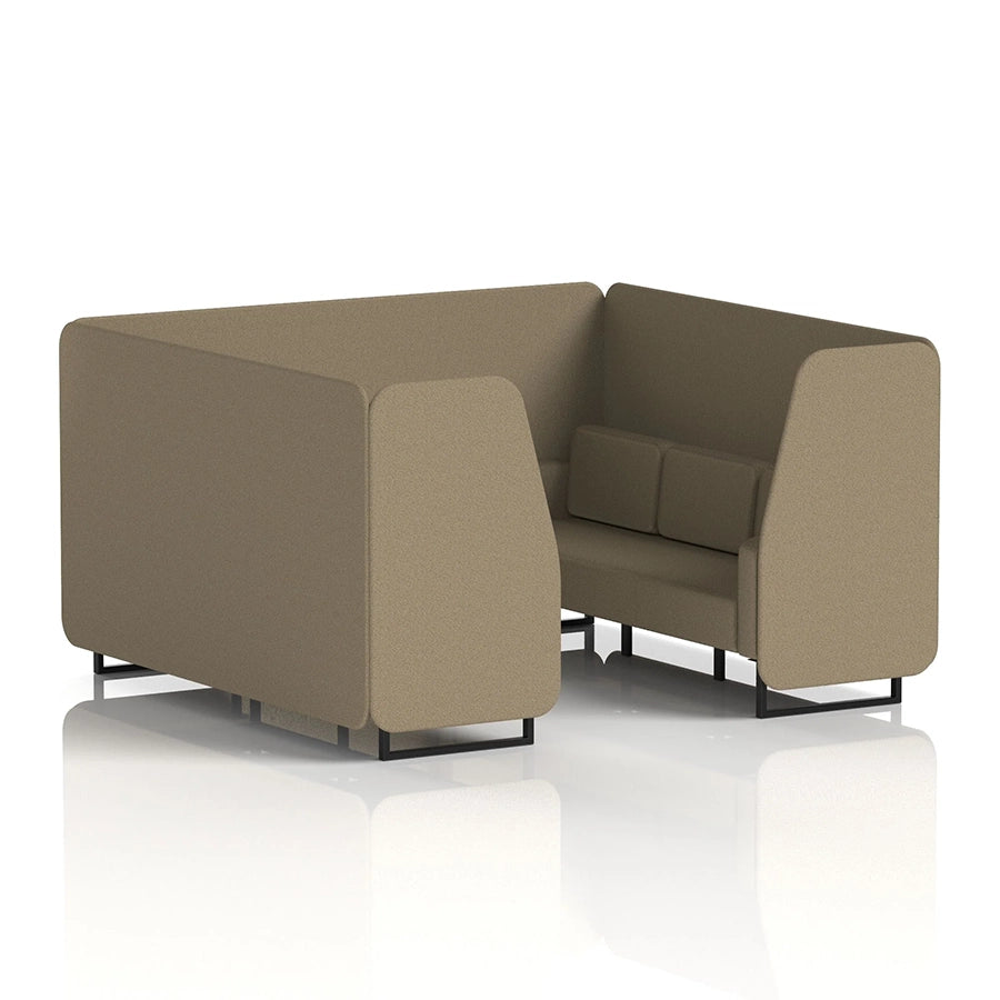Brixworth Booth in Single Tone - 6 Seater