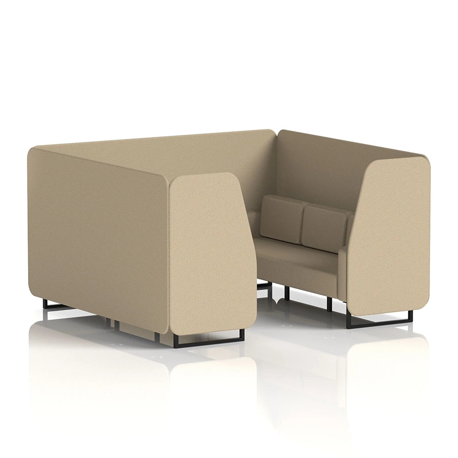 Brixworth Booth in Single Tone - 6 Seater