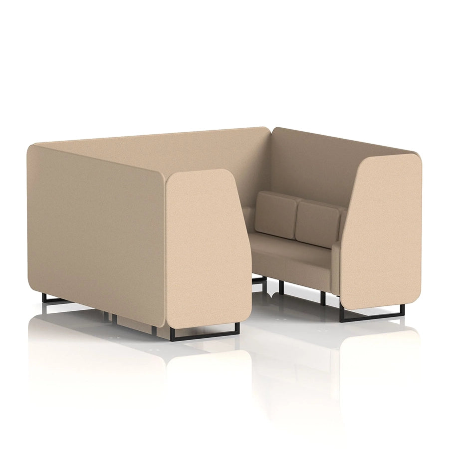 Brixworth Booth in Single Tone - 6 Seater