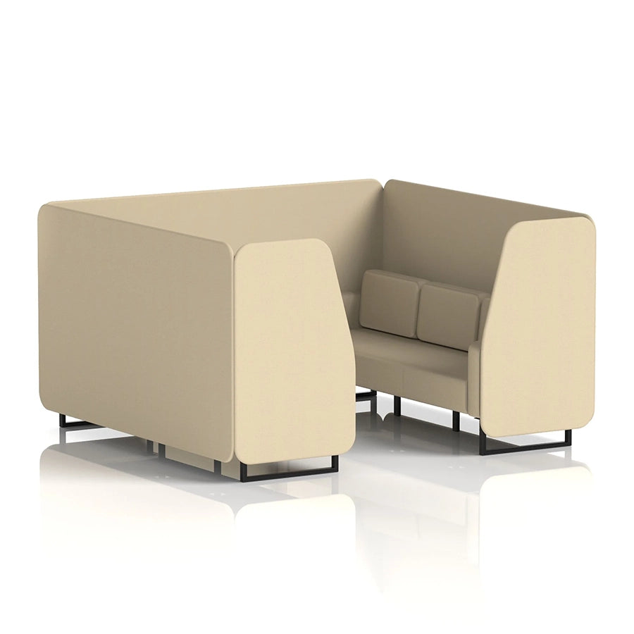 Brixworth Booth in Single Tone - 6 Seater