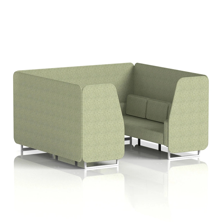 Brixworth Booth in Single Tone - 6 Seater