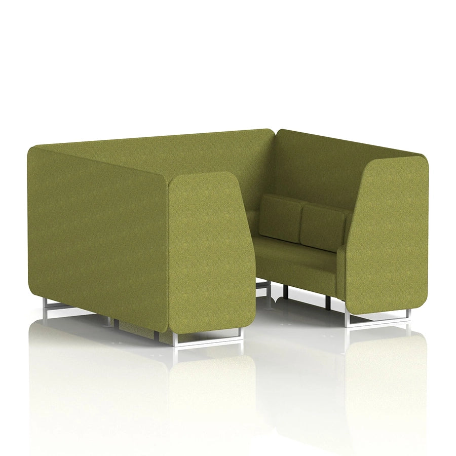 Brixworth Booth in Single Tone - 6 Seater