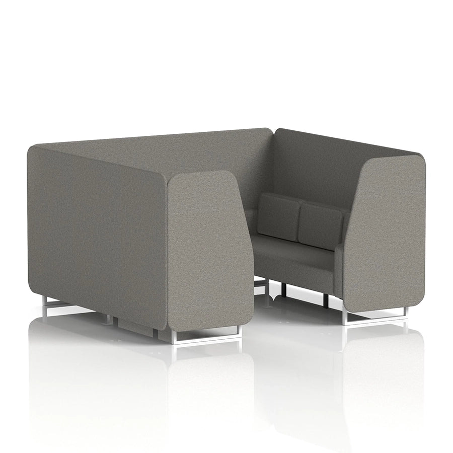 Brixworth Booth in Single Tone - 6 Seater